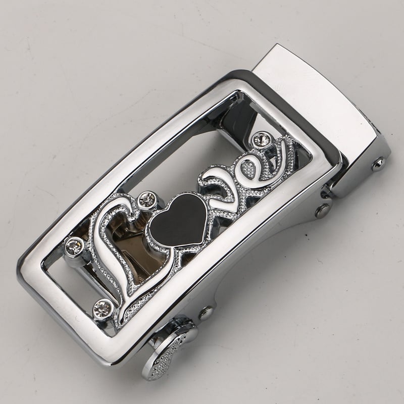 Cap de cataramă automată pentru curea, din aliaj, lățime 2-4 cm, model simplu