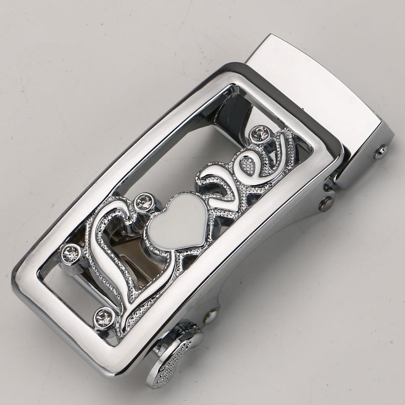 Cap de cataramă automată pentru curea, din aliaj, lățime 2-4 cm, model simplu