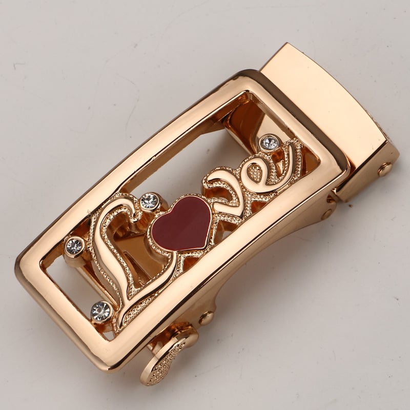 Cap de cataramă automată pentru curea, din aliaj, lățime 2-4 cm, model simplu