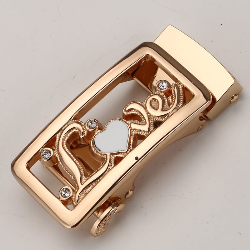 Cap de cataramă automată pentru curea, din aliaj, lățime 2-4 cm, model simplu