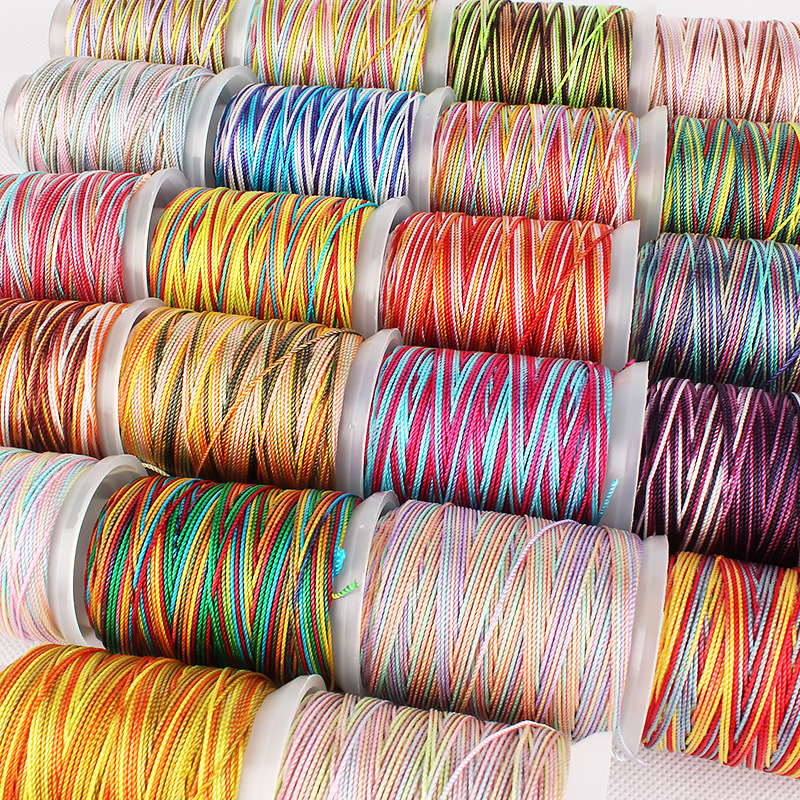 DIY vielos gija linija audiniams, kutos linija, 3/6/9/12/15 gijų