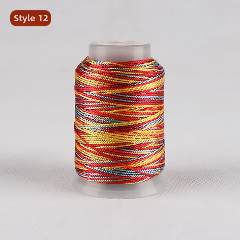 DIY vielos gija linija audiniams, kutos linija, 3/6/9/12/15 gijų