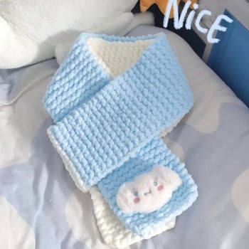 Σετ νημάτων για χειροποίητο κασκόλ — 100% ακρυλικό νήμα, 7s στροφές, μονή ίνα, μορφή νήματος: tuan line, για χειροποίητο πλέξιμο