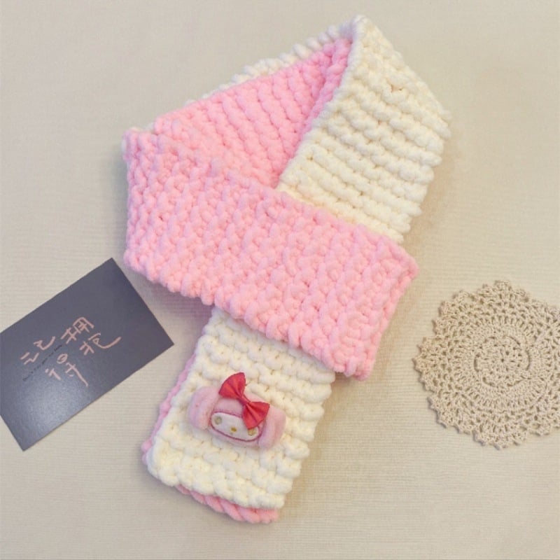 Σετ νημάτων για χειροποίητο κασκόλ — 100% ακρυλικό νήμα, 7s στροφές, μονή ίνα, μορφή νήματος: tuan line, για χειροποίητο πλέξιμο