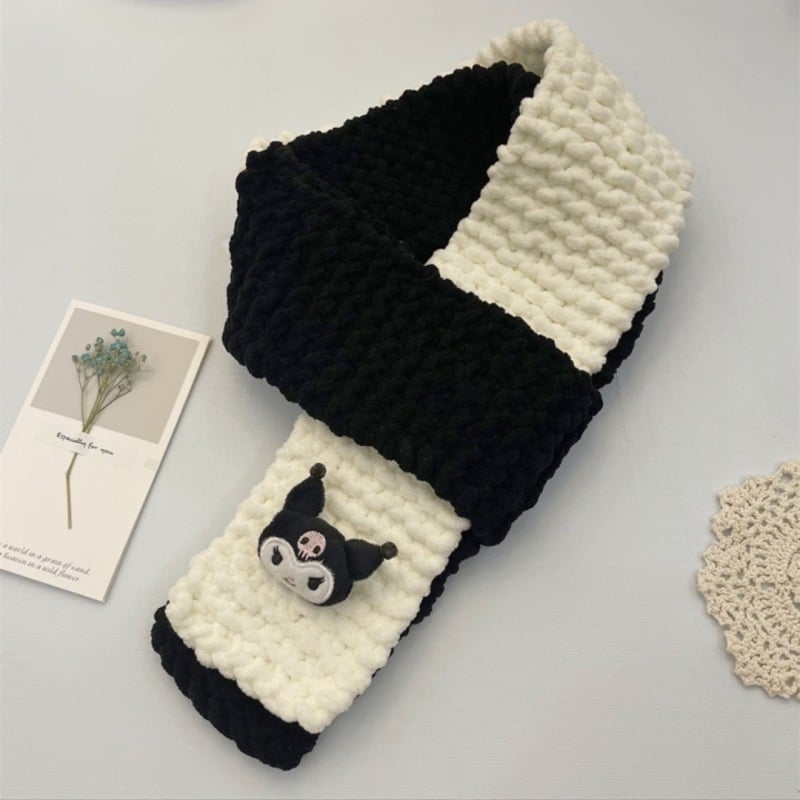 Σετ νημάτων για χειροποίητο κασκόλ — 100% ακρυλικό νήμα, 7s στροφές, μονή ίνα, μορφή νήματος: tuan line, για χειροποίητο πλέξιμο