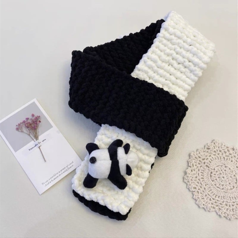 Σετ νημάτων για χειροποίητο κασκόλ — 100% ακρυλικό νήμα, 7s στροφές, μονή ίνα, μορφή νήματος: tuan line, για χειροποίητο πλέξιμο