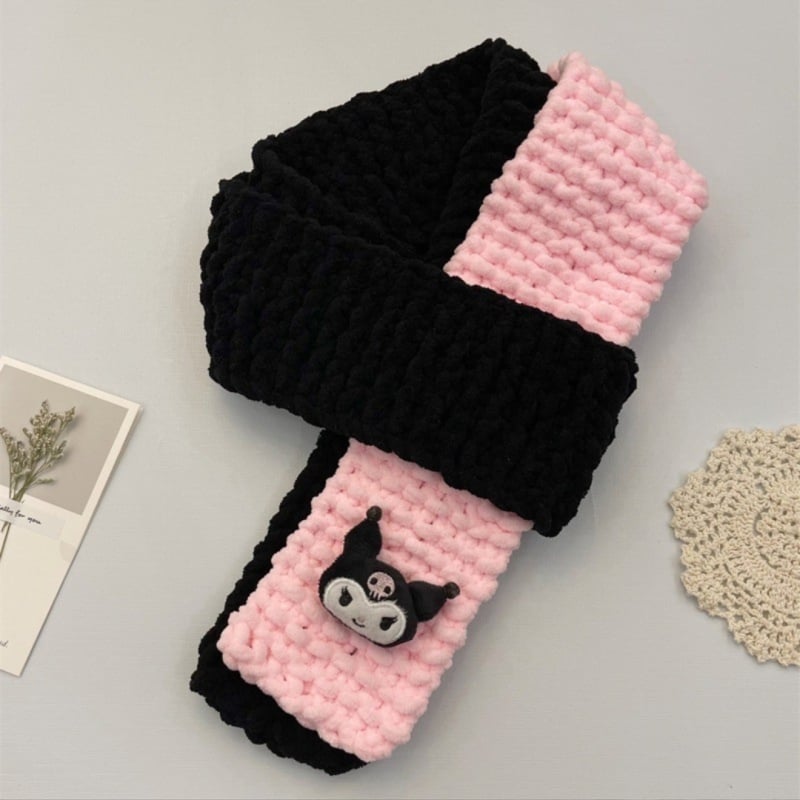 Σετ νημάτων για χειροποίητο κασκόλ — 100% ακρυλικό νήμα, 7s στροφές, μονή ίνα, μορφή νήματος: tuan line, για χειροποίητο πλέξιμο