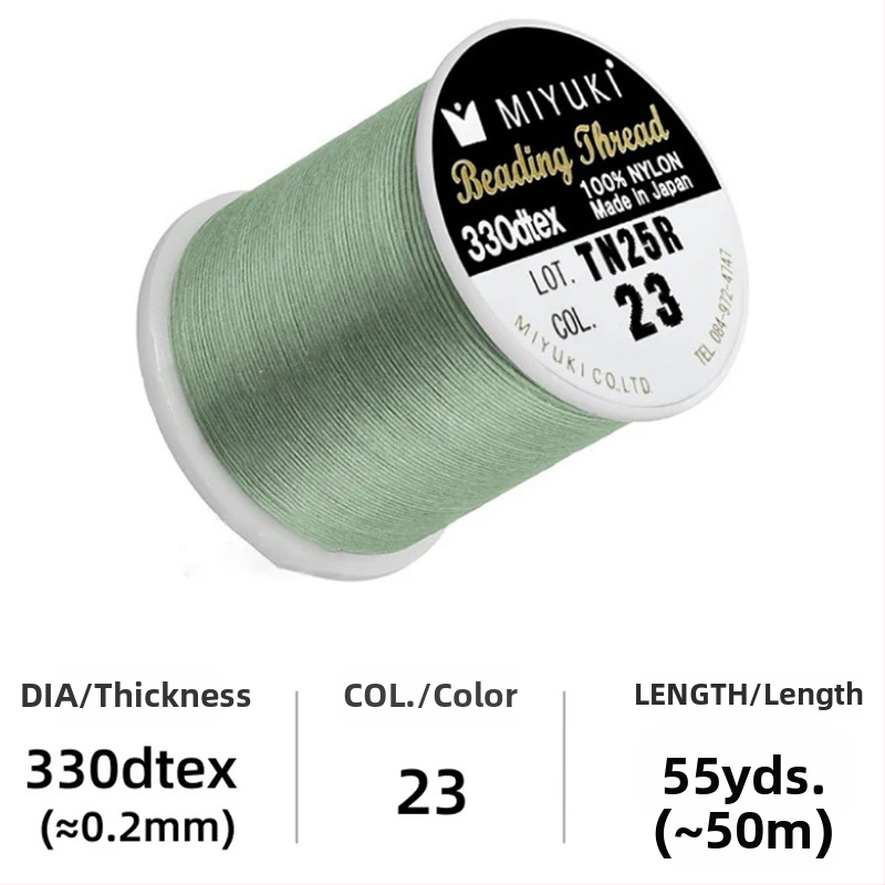 Κορδόνι για χάντρες, νάιλον πλεγμένο για DIY κοσμήματα