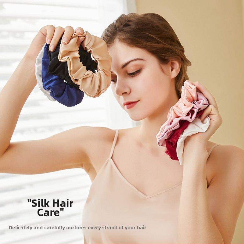 Pokrývka hlavy z Mulberry hodváb, 19 momme, ručne vyrobené, mestský módny štýl