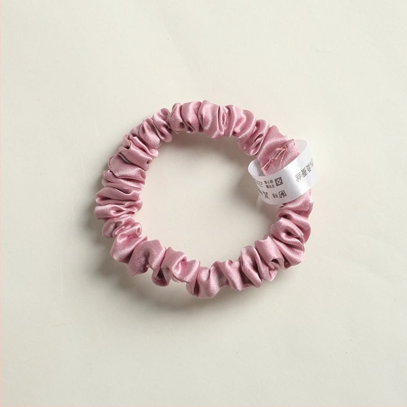 Копринен аксесоар за глава, мулберска коприна, 19 momme, ръчна изработка, моден градски стил