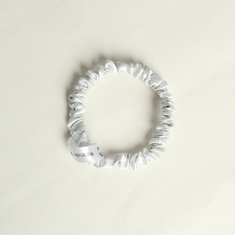 Копринен аксесоар за глава, мулберска коприна, 19 momme, ръчна изработка, моден градски стил