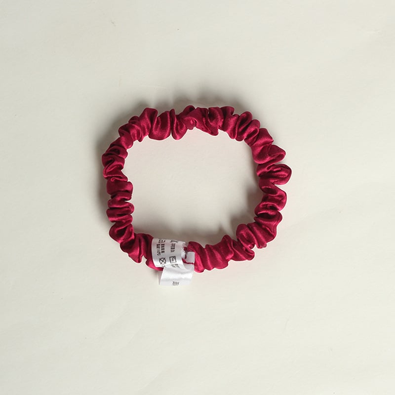 Копринен аксесоар за глава, мулберска коприна, 19 momme, ръчна изработка, моден градски стил