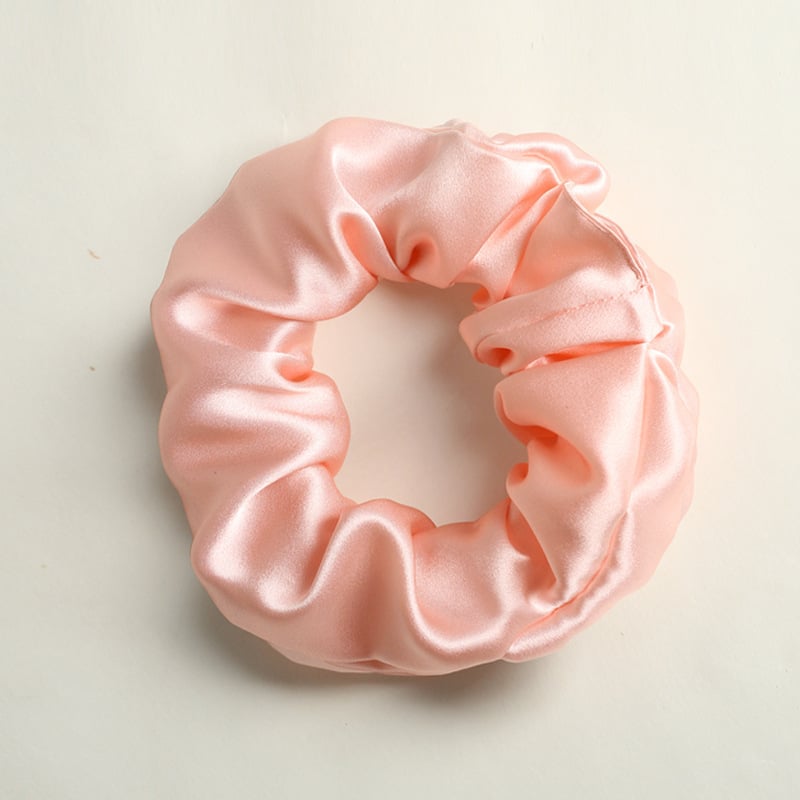 Копринен аксесоар за глава, мулберска коприна, 19 momme, ръчна изработка, моден градски стил