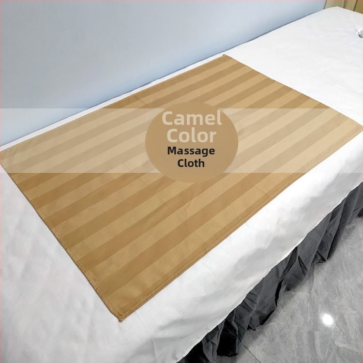 Masažo rankšluostis iš 100% medvilnės, paprastas audinys, reaktyvus dažymas; raštai: dryžiai, tinklelis, vientisas