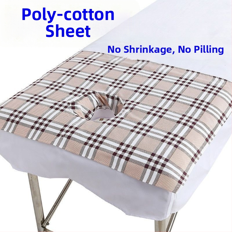 Masažo rankšluostis iš 100% medvilnės, paprastas audinys, reaktyvus dažymas; raštai: dryžiai, tinklelis, vientisas