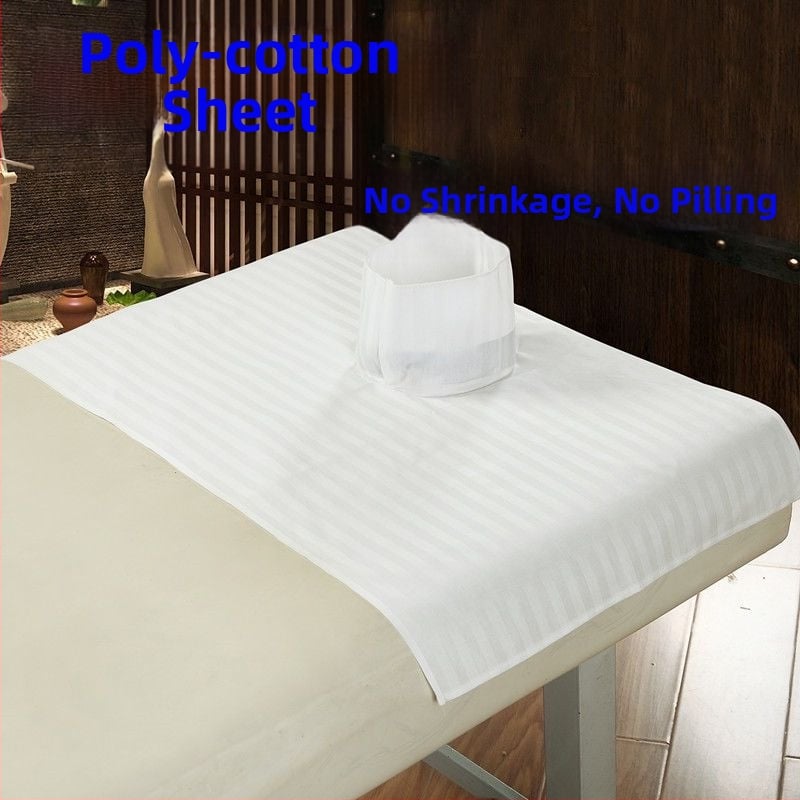 Masažo rankšluostis iš 100% medvilnės, paprastas audinys, reaktyvus dažymas; raštai: dryžiai, tinklelis, vientisas