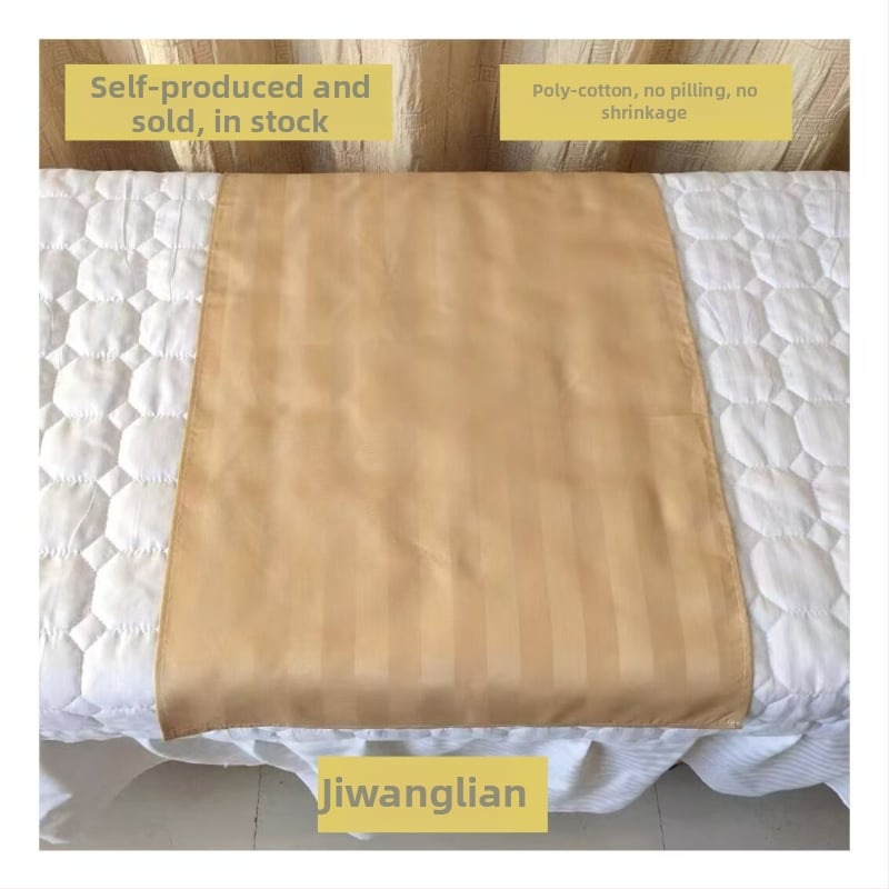 Masažo rankšluostis iš 100% medvilnės, paprastas audinys, reaktyvus dažymas; raštai: dryžiai, tinklelis, vientisas