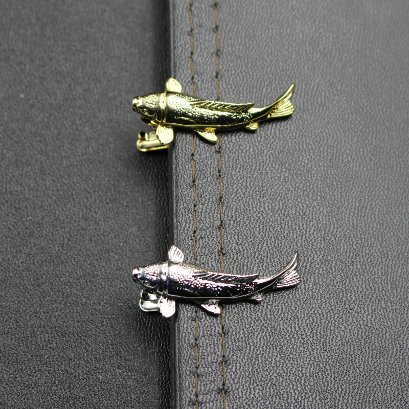 Клип за вратовръзка от мед, плоска глава, унисекс, модерен стил, дължина 4 cm, модел: очила дартс AK47