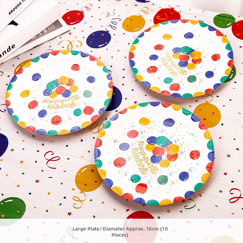 Vienkartinė storinta popierinė staltiesė vaikų gimtadienio vakarėliui – šventinis stilius, mieli animaciniai motyvai, dekoracijų rekvizitai