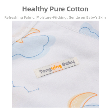 Naujagimio ilgos rankovės kombinezonas iš 100% medvilnės, unisex, diagoninis užsegimas su raišteliais ir drugelio motyvas