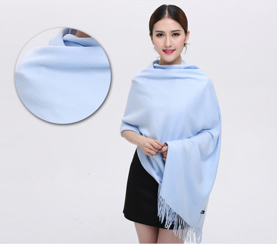 Šal od imitacijskog kašmira, warp pletenje, topao zimi, vintage kineski stil, našiven logotip