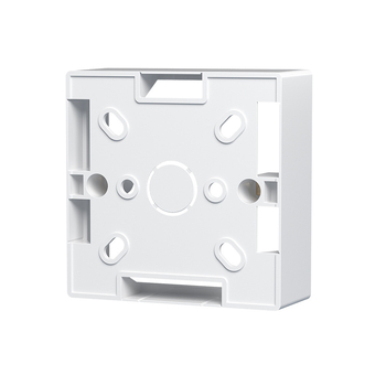 86-tüüpi pindmontaažiga ühenduskast, PVC alus, seina lüliti ja pistiku jaoks — International Electrician