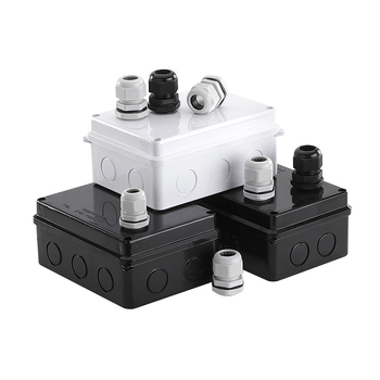 ABS veekindel jaotuskast välistingimustes kasutamiseks koos ühendiga