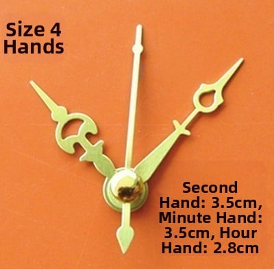 Ρολόι με μεταλλικό καντράν, πλαστικό περίβλημα, λειτουργεί με μπαταρία