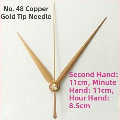 Ρολόι με μεταλλικό καντράν, πλαστικό περίβλημα, λειτουργεί με μπαταρία