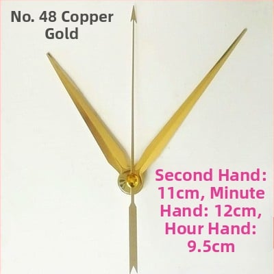 Ρολόι με μεταλλικό καντράν, πλαστικό περίβλημα, λειτουργεί με μπαταρία