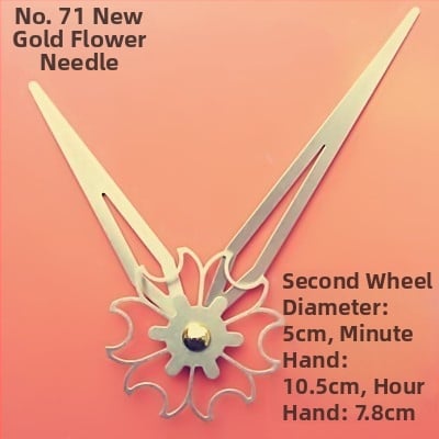 Ρολόι με μεταλλικό καντράν, πλαστικό περίβλημα, λειτουργεί με μπαταρία