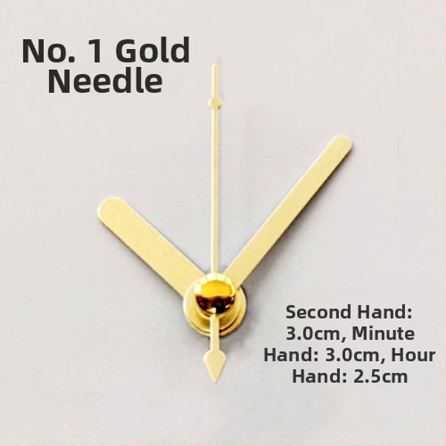 Ρολόι με μεταλλικό καντράν, πλαστικό περίβλημα, λειτουργεί με μπαταρία