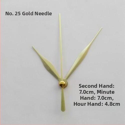 Ρολόι με μεταλλικό καντράν, πλαστικό περίβλημα, λειτουργεί με μπαταρία