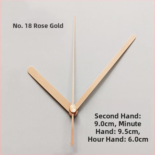 Ρολόι με μεταλλικό καντράν, πλαστικό περίβλημα, λειτουργεί με μπαταρία