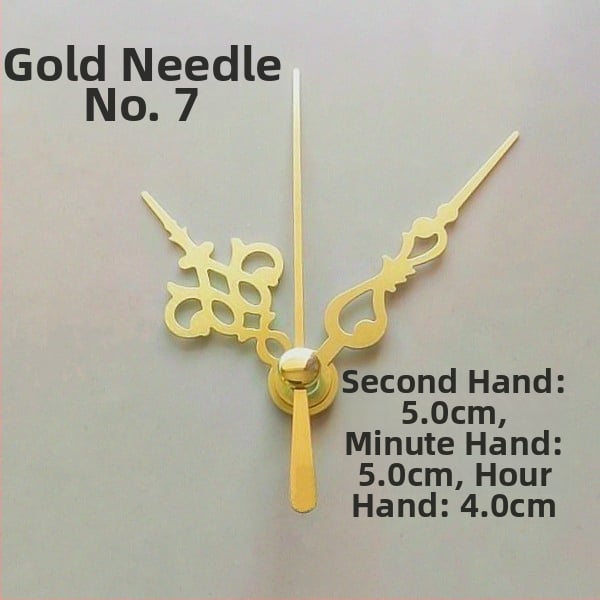 Ρολόι με μεταλλικό καντράν, πλαστικό περίβλημα, λειτουργεί με μπαταρία