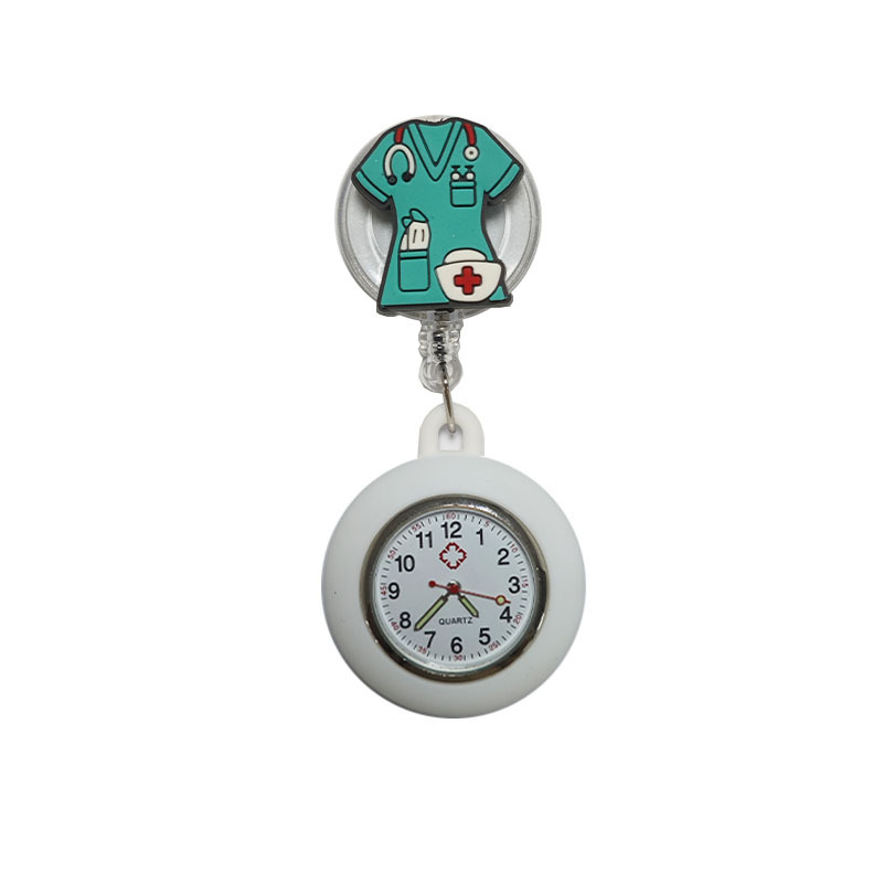 Õde käekell ümmarguse ripatsiga, analoogne liikumine kvarts Seagull Z618, plastkorpus