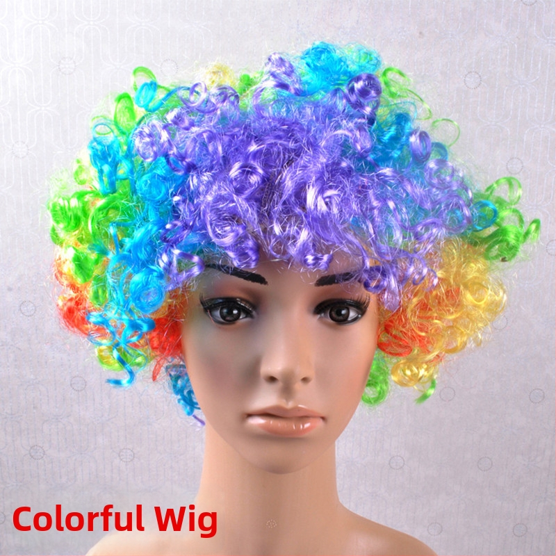 Latekso klounų kaukė, siaubo stiliaus, kostiumui skirtas rekvizitas, Helovynui ir Šv. Velykoms