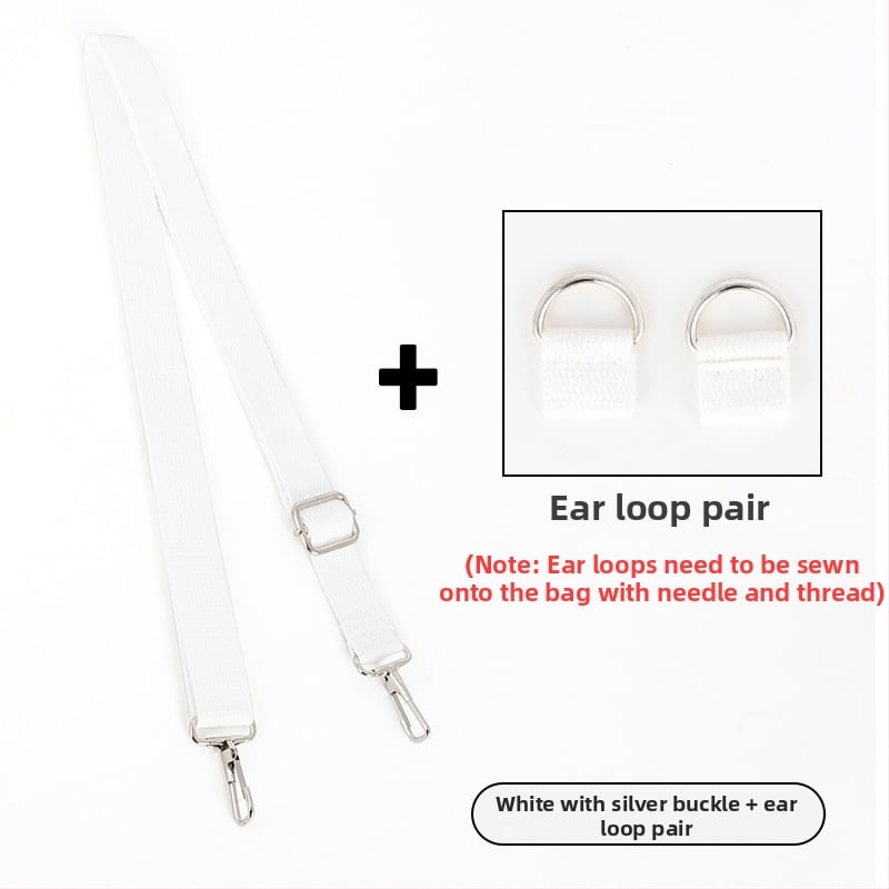 Reguleeritav kotiõlarihm, lai puuvillane pael, crossbody või õla kasutamiseks, pikendatud pikkusega