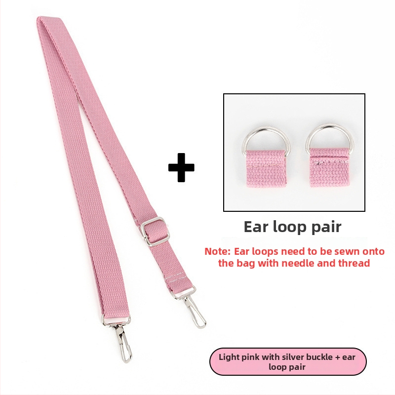 Reguleeritav kotiõlarihm, lai puuvillane pael, crossbody või õla kasutamiseks, pikendatud pikkusega