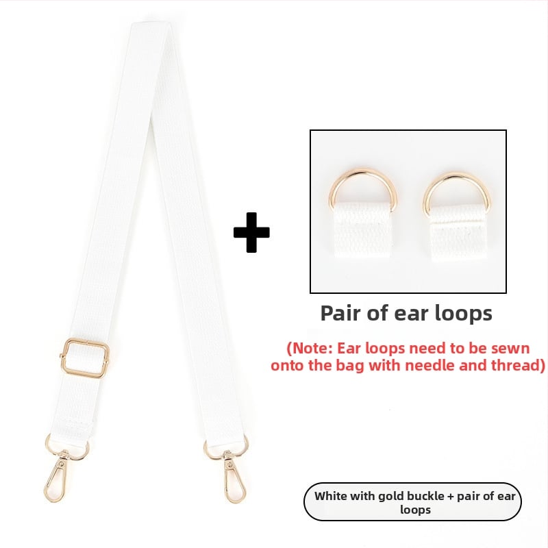 Reguleeritav kotiõlarihm, lai puuvillane pael, crossbody või õla kasutamiseks, pikendatud pikkusega