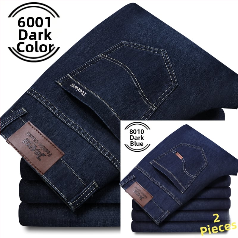 Vīriešu džinsi ar flīsu odere, bieza, taisa piegriezuma, viduklis vidējs, piemēroti visām sezonām