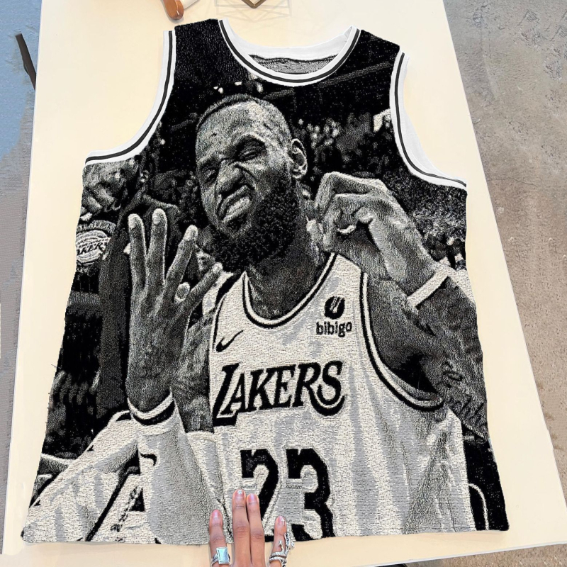 Slobodno krojeno majica-život s otiskom slova, 80% poliester, digitalni tisk, lagano ljetno sportsko top s umetnutim džepom, pravokutni rub