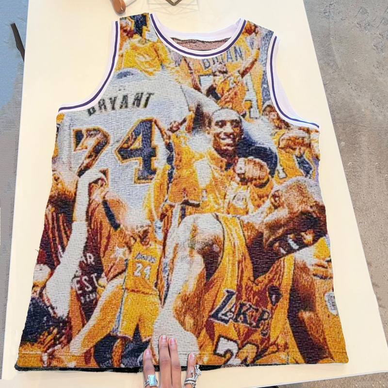 Slobodno krojeno majica-život s otiskom slova, 80% poliester, digitalni tisk, lagano ljetno sportsko top s umetnutim džepom, pravokutni rub