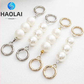 Koti õlarihm metallist ahelaga laiendusega, kerge asendushihn, ühevärviline muster, värske ja magus stiil