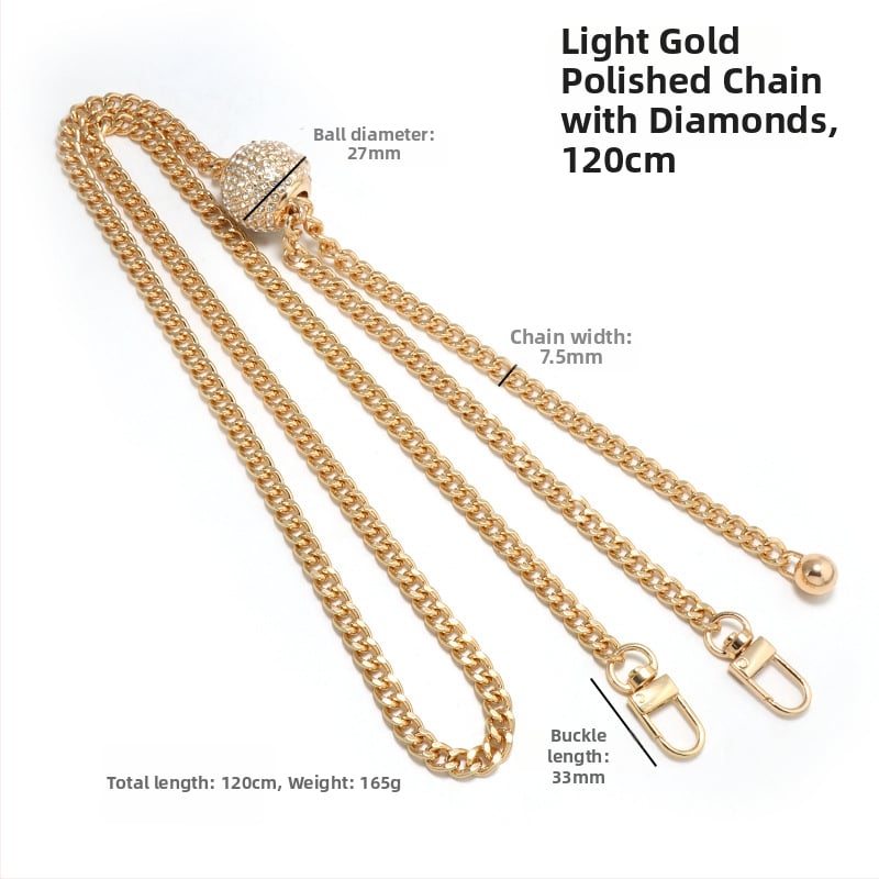 Yilian kotiõlarihm, tsink sulamiga pallidega ahel, reguleeritav, vastupidav kulumisele, venitatav, koti jaoks