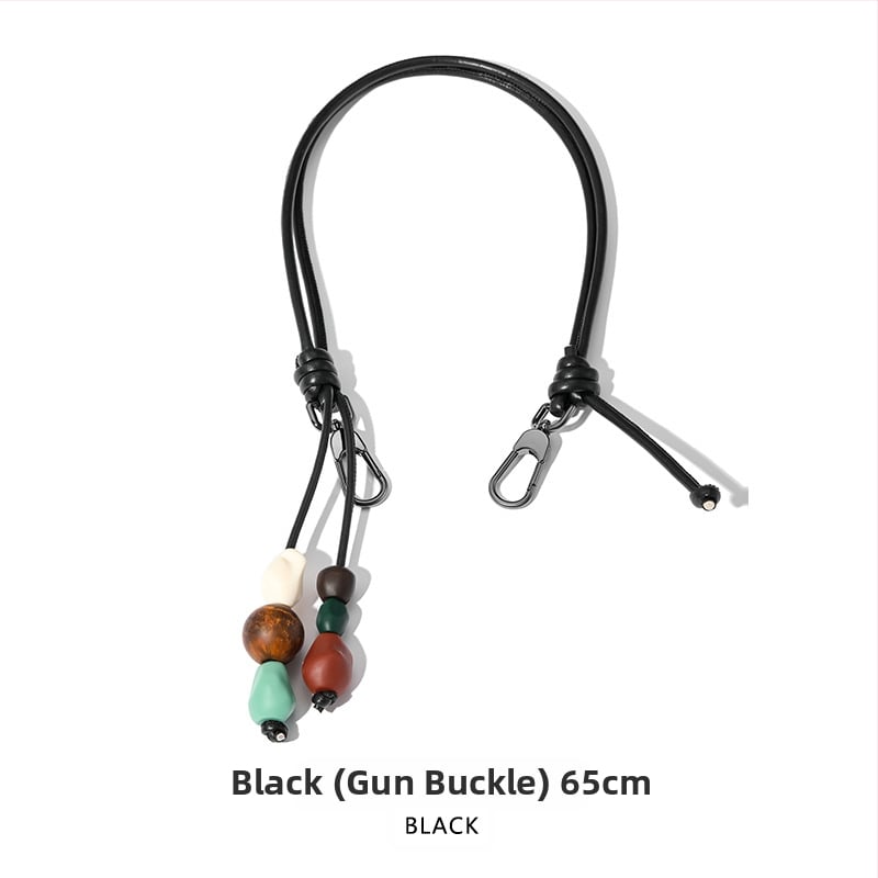 Evelyne stiilis käekoti rihm kašuu helmidega (Materjal: super kiududest valmistatud vaik; Aasta/sezon: kevad 2025; Funktsioonid: kaunistab, vähendab koormust, selja kaitse; Stiil: värske ja magus; Kategooria: käekoti/õlarihm)