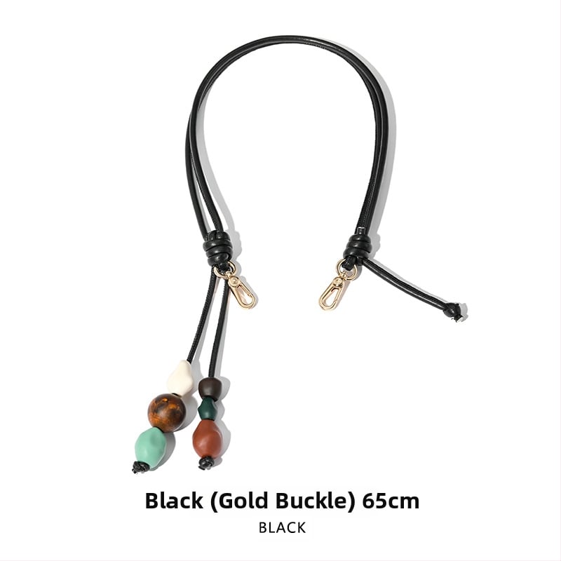 Evelyne stiilis käekoti rihm kašuu helmidega (Materjal: super kiududest valmistatud vaik; Aasta/sezon: kevad 2025; Funktsioonid: kaunistab, vähendab koormust, selja kaitse; Stiil: värske ja magus; Kategooria: käekoti/õlarihm)