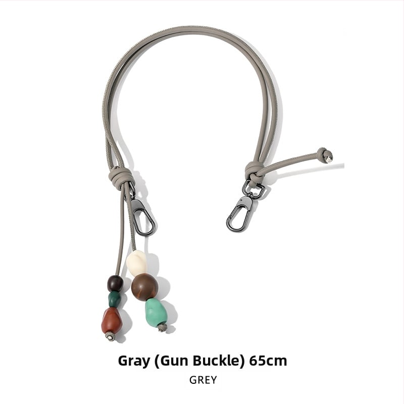 Evelyne stiilis käekoti rihm kašuu helmidega (Materjal: super kiududest valmistatud vaik; Aasta/sezon: kevad 2025; Funktsioonid: kaunistab, vähendab koormust, selja kaitse; Stiil: värske ja magus; Kategooria: käekoti/õlarihm)