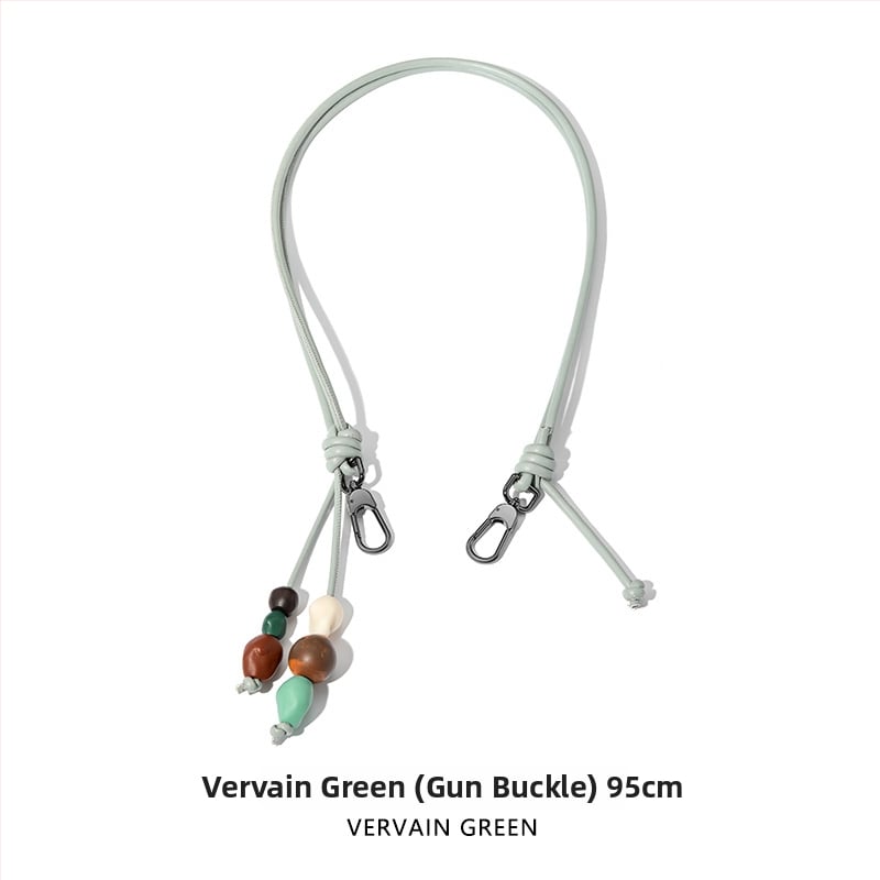 Evelyne stiilis käekoti rihm kašuu helmidega (Materjal: super kiududest valmistatud vaik; Aasta/sezon: kevad 2025; Funktsioonid: kaunistab, vähendab koormust, selja kaitse; Stiil: värske ja magus; Kategooria: käekoti/õlarihm)