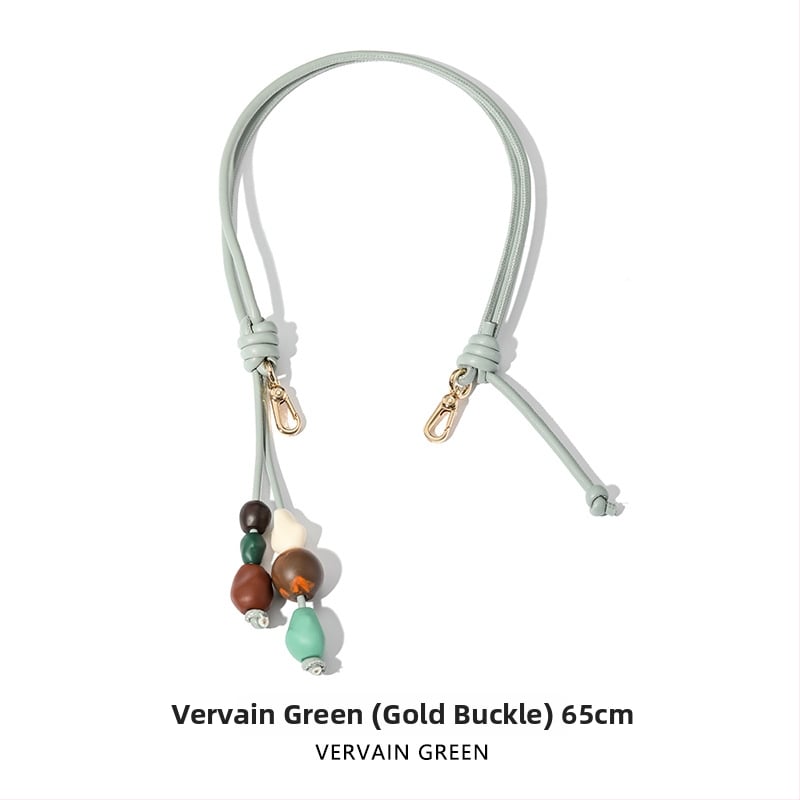 Evelyne stiilis käekoti rihm kašuu helmidega (Materjal: super kiududest valmistatud vaik; Aasta/sezon: kevad 2025; Funktsioonid: kaunistab, vähendab koormust, selja kaitse; Stiil: värske ja magus; Kategooria: käekoti/õlarihm)